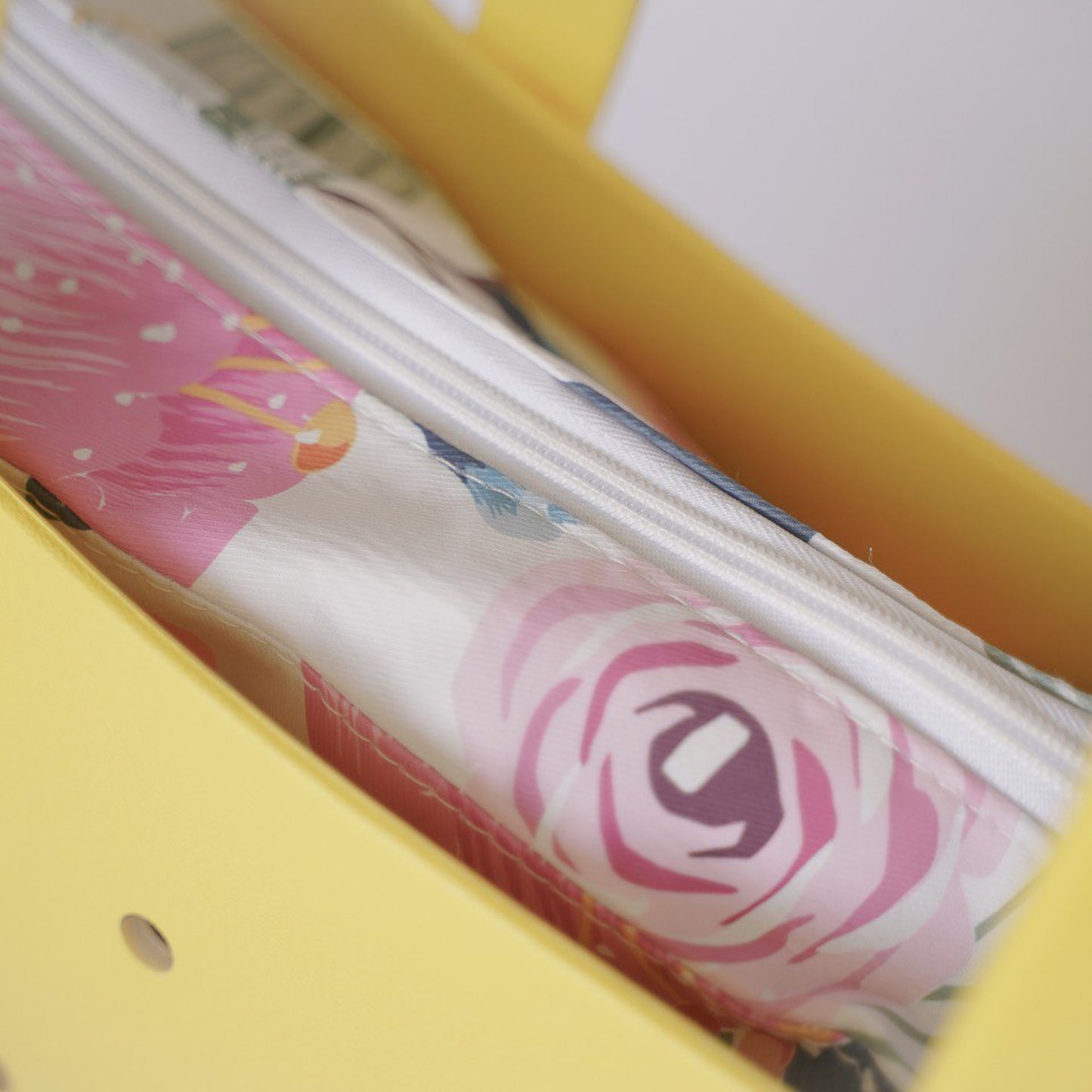 Durable and Stylish REZETTA EVA Bag Color: LEMON YELLOW