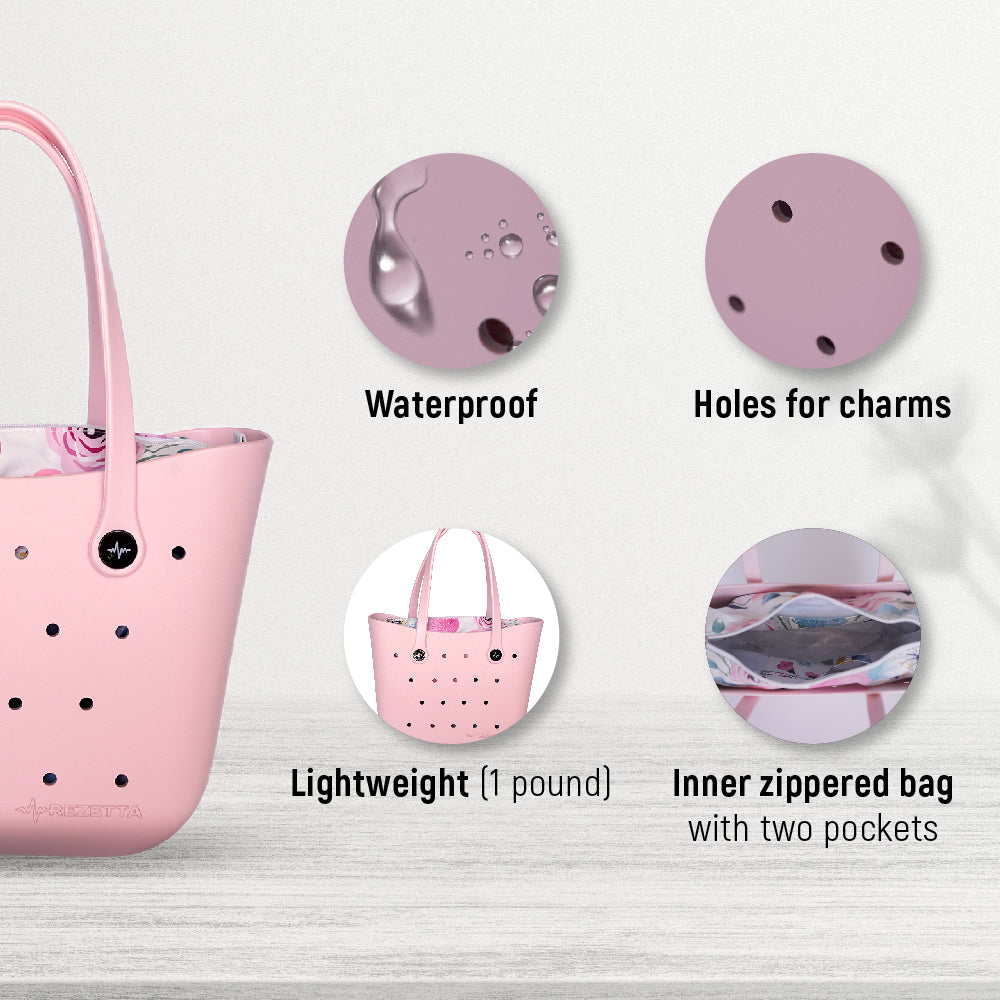 Durable and Stylish REZETTA EVA Bag Color: PINK