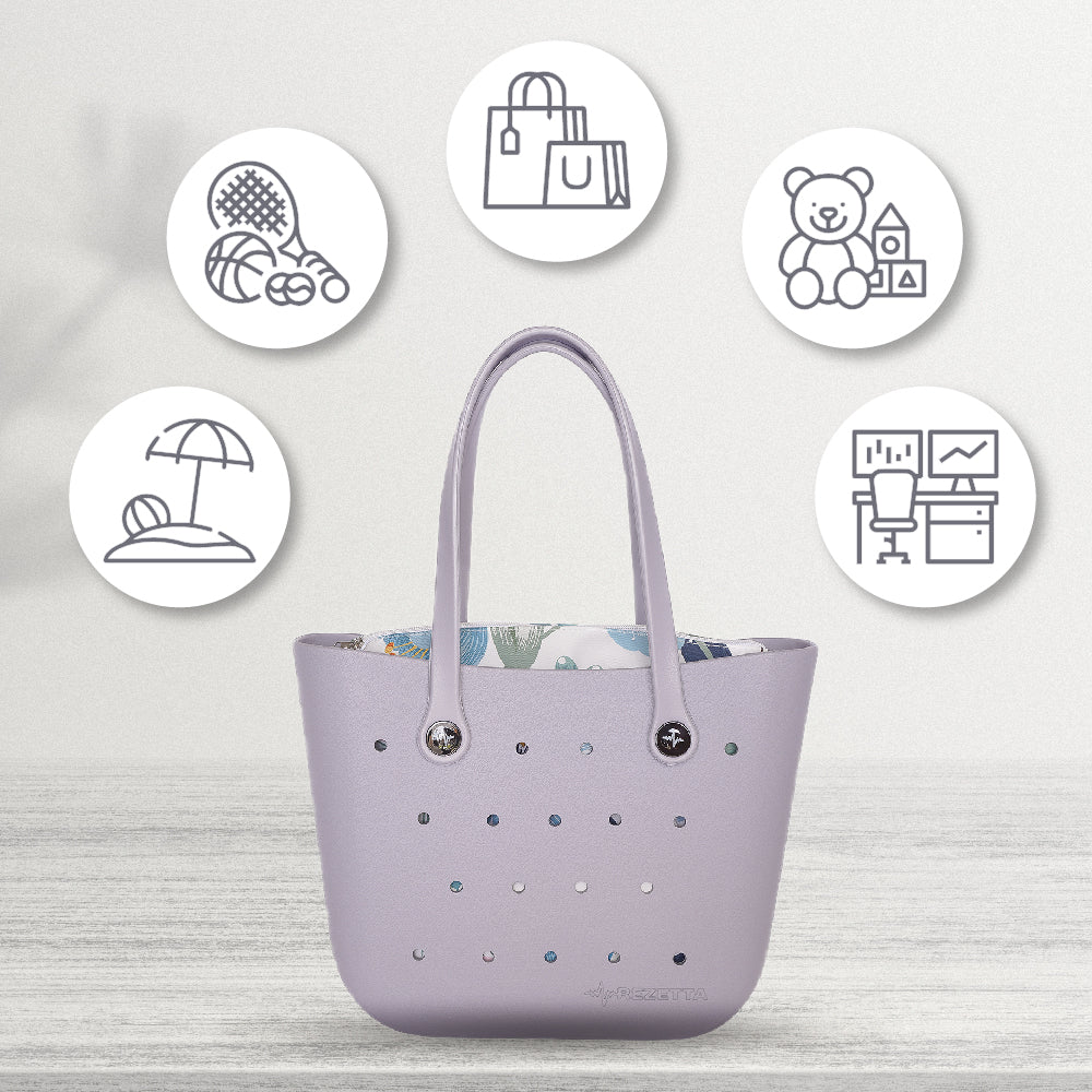 Durable and Stylish REZETTA EVA Bag Color: LAVANDER