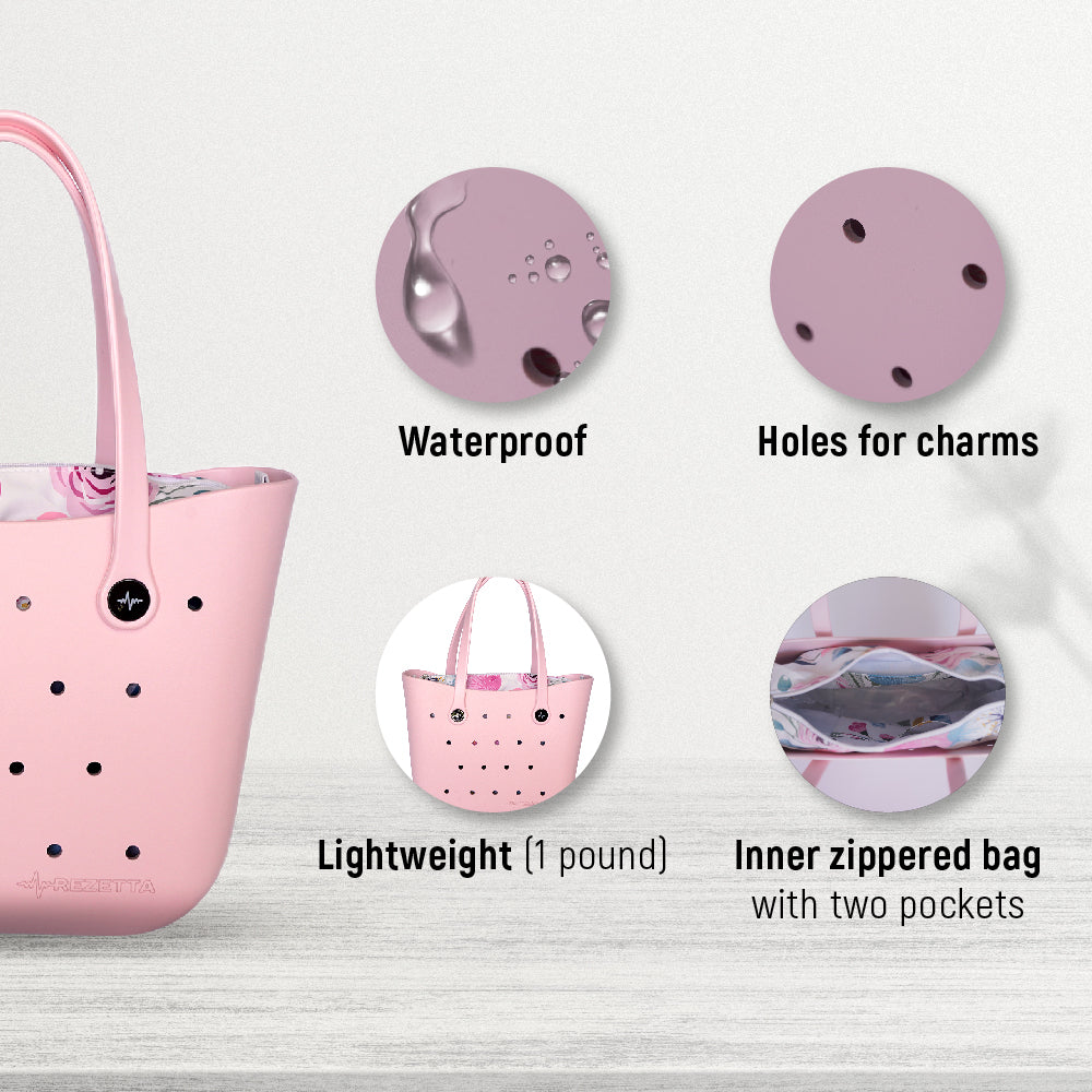 Durable and Stylish REZETTA EVA Bag  Color: PINK